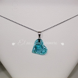 Collar Corazón de Agua