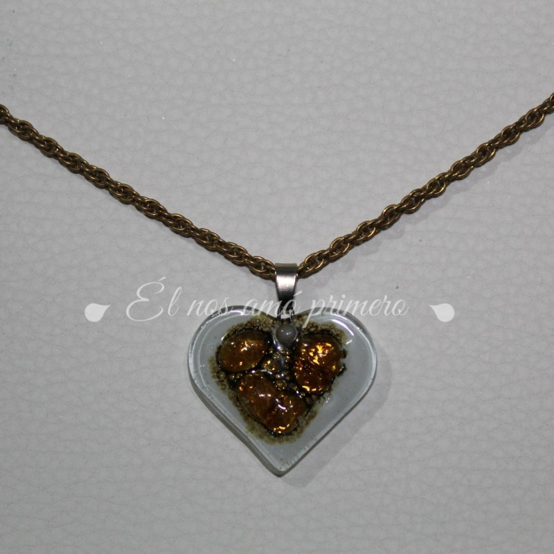 Collar Corazón Dorado