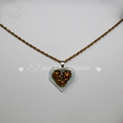 Collar Corazón Dorado